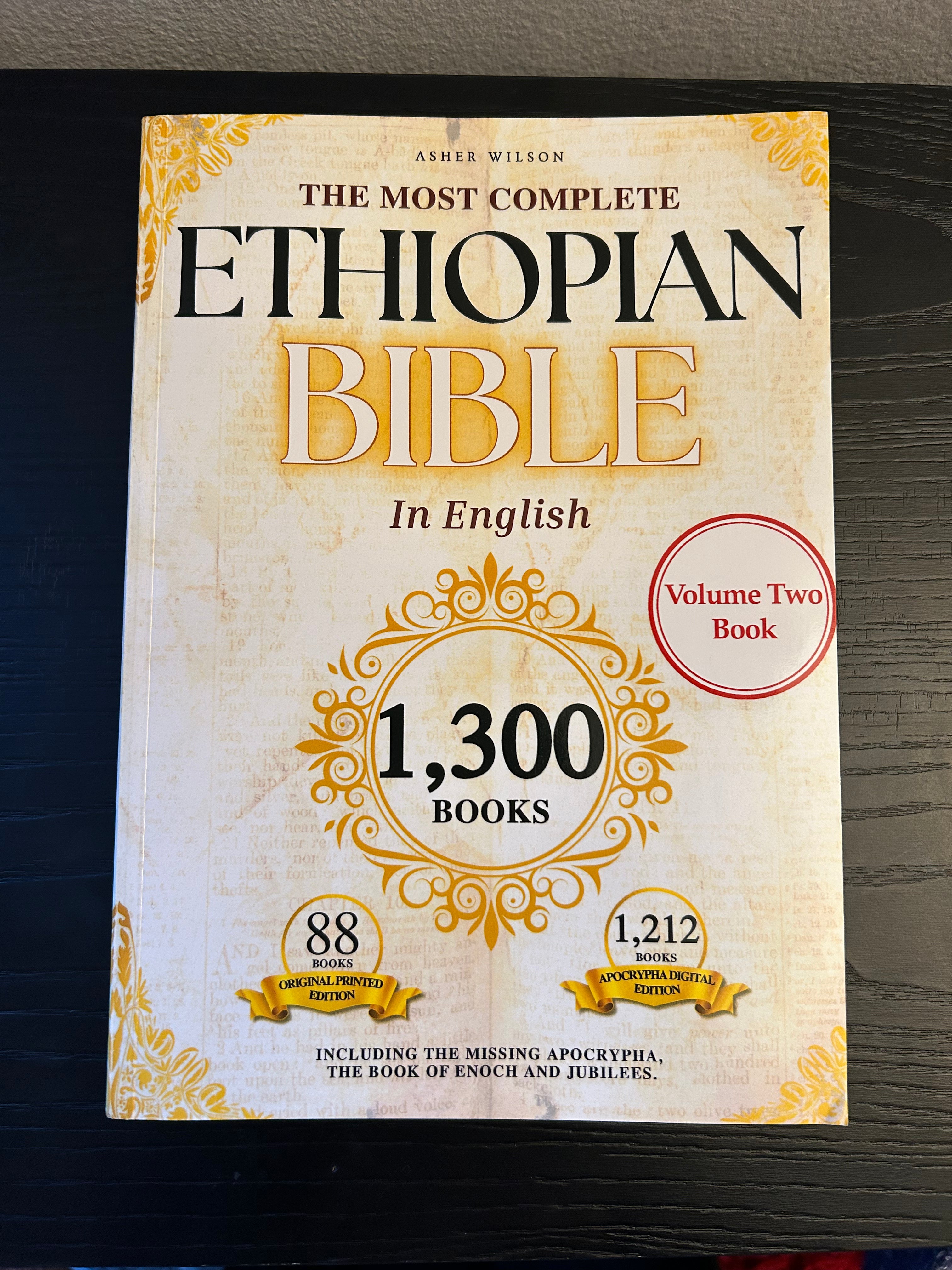 The Complete Ethiopian Bible In English book 88 Scriptures